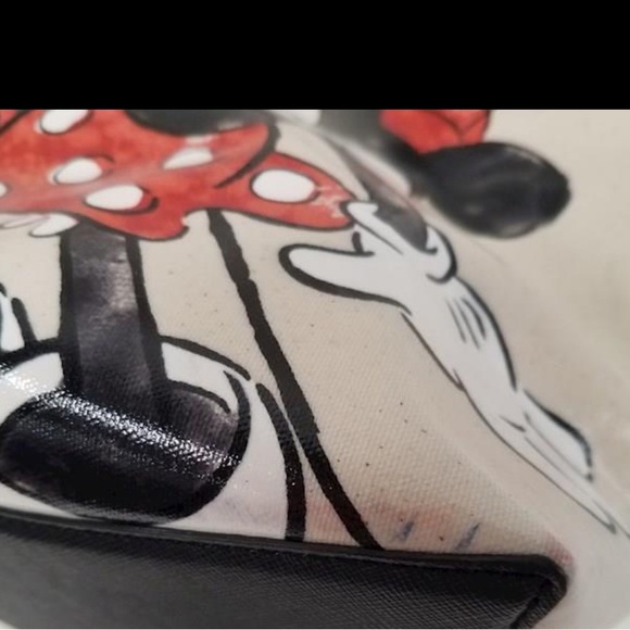 KATE SPADE DISNEY MINNIE MOUSE Zip Top TOTE Purse Handbag - Picture 4 of 10
